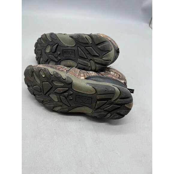ozark trails Youth Camouflage Hiking Boots 3 Fabric Rubber Sole Outdoor READ - Picture 5 of 9